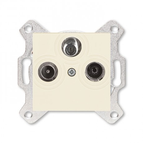 Розетка ABB LEVIT, скрытый монтаж, слоновая кость, 5011H-A03303 17W