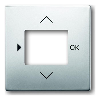 Накладка на таймер ABB PURE СТАЛЬ, сталь, 6435-866