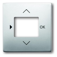 Накладка на таймер ABB PURE СТАЛЬ, сталь, 6435-866