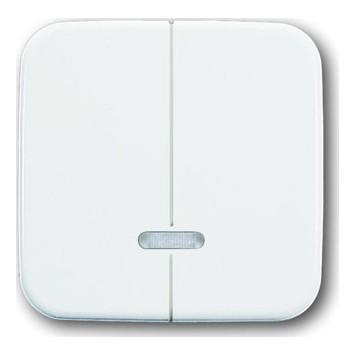 Клавиша для светорегулятора ABB REFLEX, альпийский белый, 6545-214