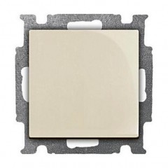 Переключатель 1-клавишный ABB BASIC55, слоновая кость, 2006//6 UC-92-507