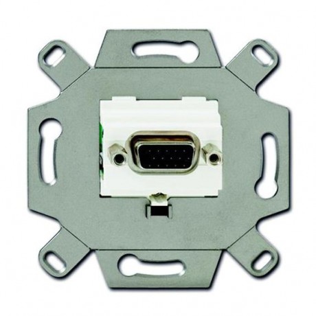 Розетка ABB коллекции BJE, скрытый монтаж, альпийский белый, 0261//22-500