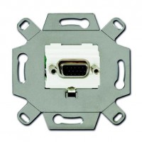 Розетка ABB коллекции BJE, скрытый монтаж, альпийский белый, 0261//22-500