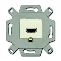 Розетка ABB коллекции BJE, скрытый монтаж, слоновая кость, 0261//31-500