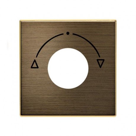 Накладка на поворотный выключатель ABB SKY, античная латунь, 8553.1 OE