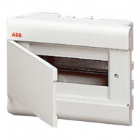 ABB EUROPA бокс в нишу 8М непрозр.дверь серый, 12 026