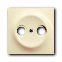 Накладка на розетку телевизионную ABB IMPULS, скрытый монтаж, слоновая кость, 1743-72