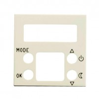 Накладка на термостат ABB ZENIT, альпийский белый, N2240.5 BL