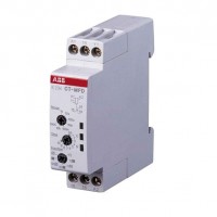 ABB Реле времени CT-MFD.21 модульное многофункц. (7 функций) 12-240В AC//DC (7временных диапазонов 0,05с., 1SVR500020R1100