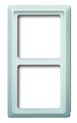 Рамка 2 поста ABB ALLWETTER, альпийский белый, 2102-34-500