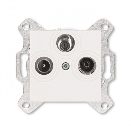 Розетка ABB LEVIT, скрытый монтаж, жемчуг, 5011H-A03303 68W