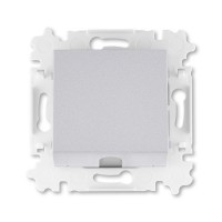 Вывод кабеля ABB LEVIT, скрытый монтаж, серебро, 3938H-A00034 70W