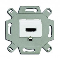 Розетка ABB коллекции BJE, скрытый монтаж, альпийский белый, 0261//32-500