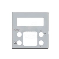 Накладка на термостат ABB ZENIT, серебристый, N2240.5 PL