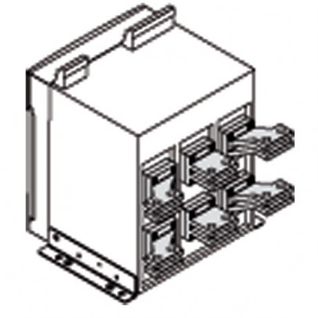 ABB Комплект силовых выводов SHR E2.2 Iu=2500 3шт, 1SDA074055R1