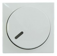 Накладка на светорегулятор ABB BASIC55, альпийский белый, 2115-94-507