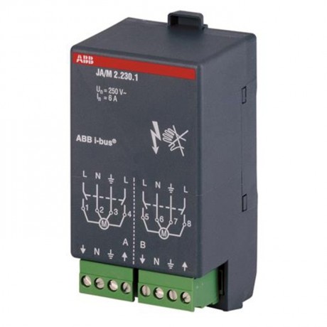 ABB 2CDG110003R0011 JA//M 2.230.1 Модуль жалюзиактиватора 2-х канальный 230В, JA//M2.230.1