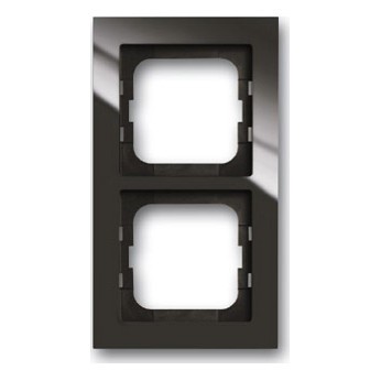 Рамка 2 поста ABB AXCENT, chateau-black, 1722-295-500