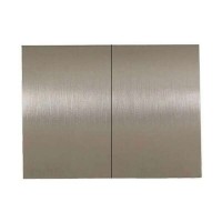 Клавиша двойная ABB OLAS, перламутровый металлик, 8411 AP