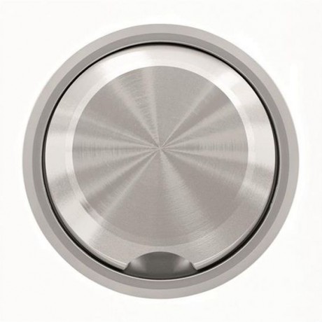 Накладка на вывод кабеля ABB SKY MOON, скрытый монтаж, нержавеющая сталь, 8607 CR