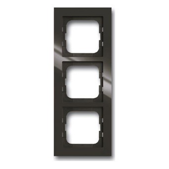 Рамка 3 поста ABB AXCENT, chateau-black, 1723-295-500