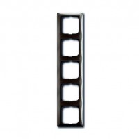 Рамка 5 постов ABB BASIC55, entrée-grey, 2515-91-507