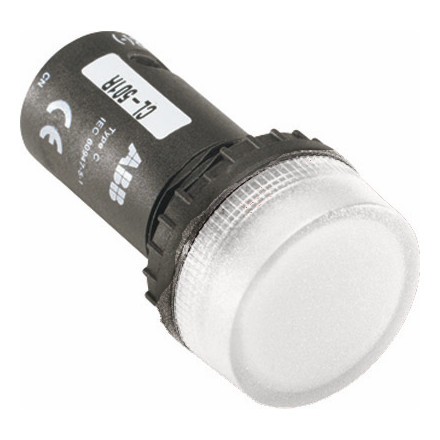 ABB Лампа CL-520W белая со встроенным светодиодом 220В DC, 1SFA619402R5205