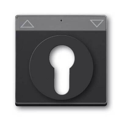 Накладка на жалюзийный выключатель ABB, черный, 1755 SL//PZ-81-101