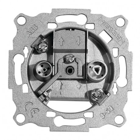 Механизм розетки ABB ZENIT, скрытый монтаж, 8150.7