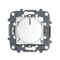 Термостат для теплого пола ABB ZENIT, с датчиком, альпийский белый, N2240.3 BL