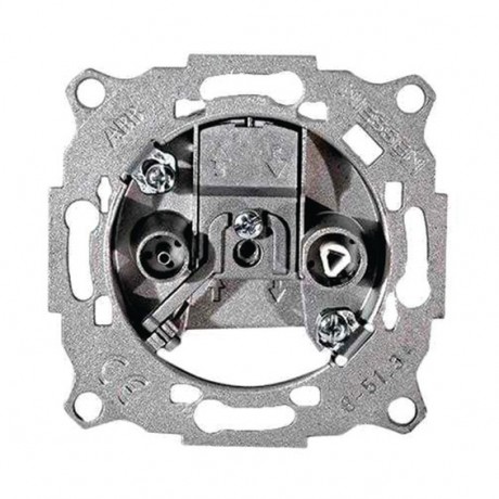 Механизм розетки ABB ZENIT, скрытый монтаж, 8151.3