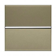 Переключатель 1-клавишный ABB ZENIT, шампань, N2202 CV