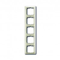 Рамка 5 постов ABB BASIC55, chalet-white, 2515-96-507