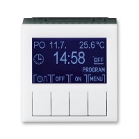 ABB Levit 2CHH912031A4062 Таймер программируемый белый // дымчатый чёрный, 3292H-A20301 62