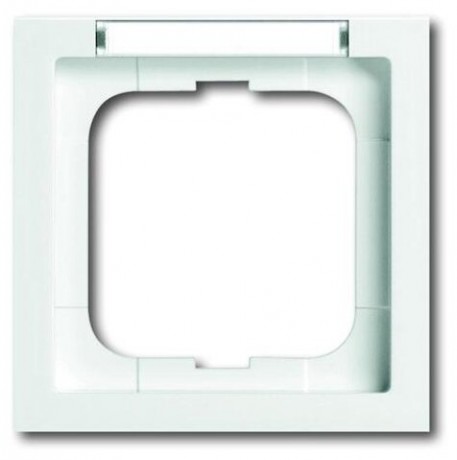 Рамка 1 пост ABB, горизонтальная, альпийский белый, 1721-184 NSK-500