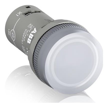 ABB Лампа CL2-513C белая со встроенным светодиодом 110-130ВAC, 1SFA619403R5138
