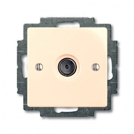 Розетка ABB BJB, скрытый монтаж, бежевый, 1743-01-92-507