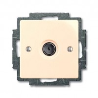 Розетка ABB BJB, скрытый монтаж, бежевый, 1743-01-92-507