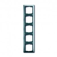 Рамка 5 постов ABB BASIC55, bistro-blue, 2515-98-507