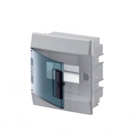 ABB Бокс в нишу Mistral41 6М зеленая дверь (без клемм), 1SLM004100A1201