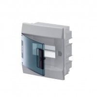 ABB Бокс в нишу Mistral41 6М зеленая дверь (без клемм), 1SLM004100A1201