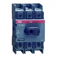 ABB Рубильник OT16F3 до 16А 3х-полюсный для установки на DIN-рейку или монтажную плату (с резерв. ручкой), 1SCA104811R1001