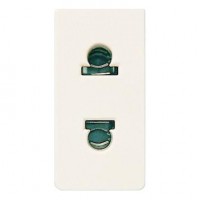 Розетка ABB NIE, скрытый монтаж, альпийский белый, 2135 BA