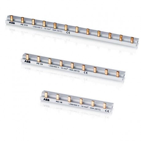 ABB 1ф.шина к. 2мод.63А PS1//2, PS1//2
