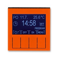 ABB Levit 2CHH912031A4066 Таймер программируемый оранжевый // дымчатый чёрный, 3292H-A20301 66