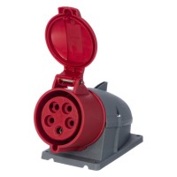 Розетка кабельная ABB Easy&amp;Safe 416EC6,16А,3P+N+E,IP44,6ч