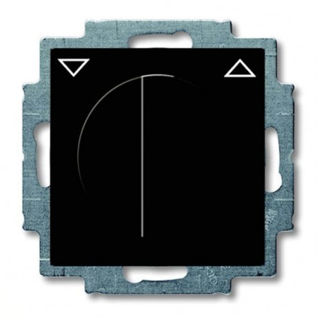 Механизм поворотного выключателя для жалюзи ABB BASIC55, механический, château-black, 2713 UCDR-95-507