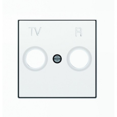 Накладка на розетку телевизионную ABB SKY, скрытый монтаж, глянцевый, 8550 BL