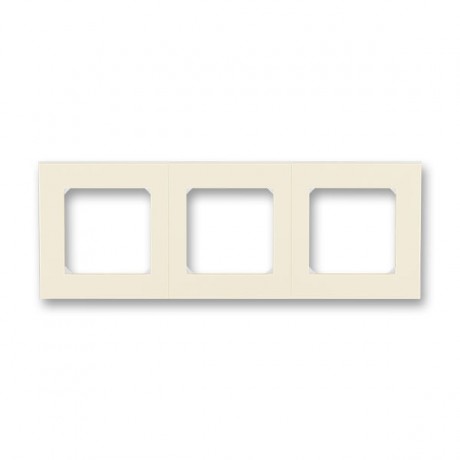 Рамка 3 поста ABB LEVIT, слоновая кость // белый, 3901H-A05030 17W