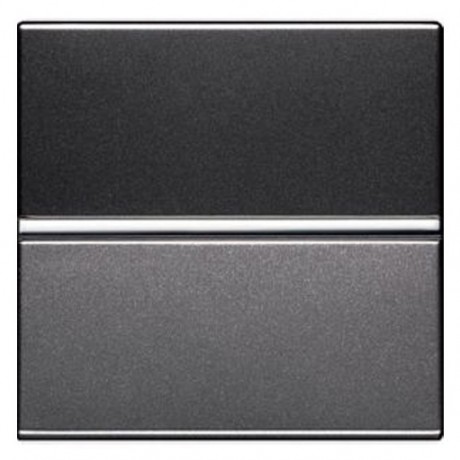 Переключатель 1-клавишный ABB ZENIT, антрацит, N2202 AN